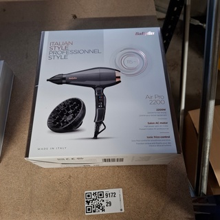 Föfn, BaByliss, Air Pro 2200