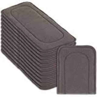 Partij boosters voor wasbare luiers, Bumsies, Donkergrijs / Antraciet,