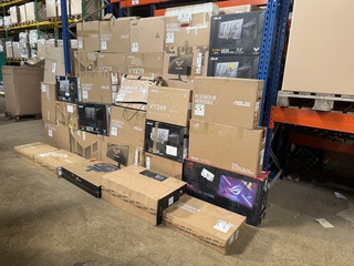 Ca. 31x Monitor | Te gebruiken voor onderdelen, Asus