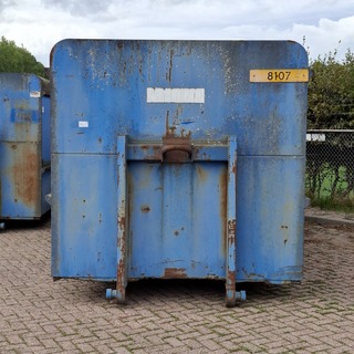 Gesloten haakarm afzetcontainer, AJK