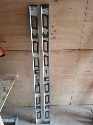 2x Waterpas Sola, HPL 3 180