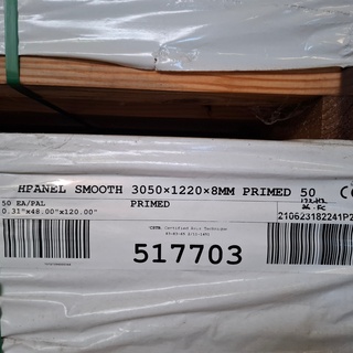 50 stuks Vezelcementplaat, Hardi, Hpanel smooth