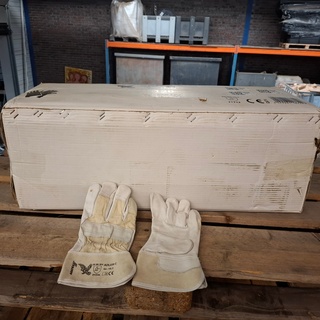 5 doos a 120 paar Werkhandschoenen, maat 10,5 Asatex, Adler-C