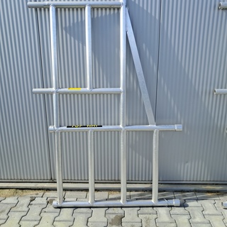 2x Aluminium vaste uitwijkconsole, Topway, Smalle steiger