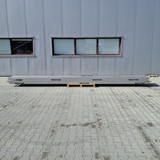 2x Aluminium loopbrug, 6 m1