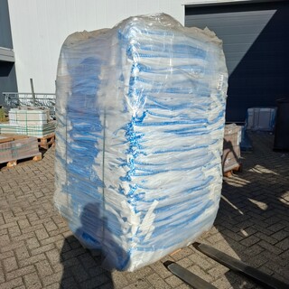 2x pallet a 100 stuk Bigbag met boven en onderslurf Greif, 4070