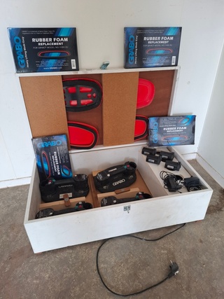 Accu vacuüm zuignapset Topspin powertools, Grabo