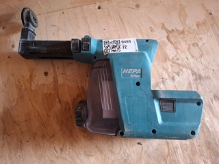 Slagmoeraanzetter met stofafzuiging Makita, o.a. DX07