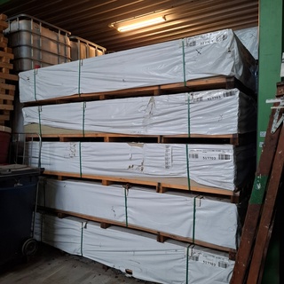 300 stuks Vezelcementplaat, Hardi, Hpanel smooth