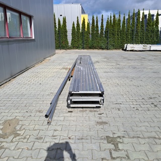 2x Aluminium loopbrug, 6 m1