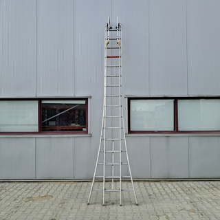 Aluminium 2 delige ladder, Altrex, Rocky DB16, 2010