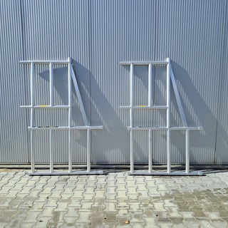 2x Aluminium vaste uitwijkconsole, Topway, Smalle steiger