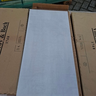 Ca. 25 pak a 6 stuks Wandtegel Villeroy en Boch, Metalyn, pearl beige