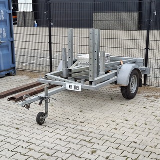 Portaal systeem, Mennens, 2009, met aanhanger Peitz ELG 8.5
