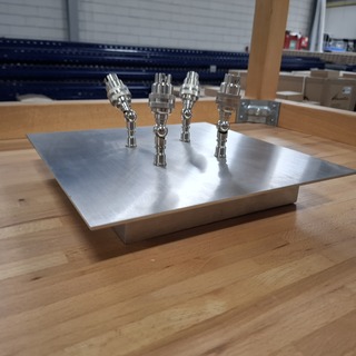 6x Plafond lamp