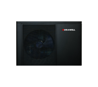 Warmtepomp 5-7kW R290, Durawell, DHP-070-050-M290, Zwart, 2026