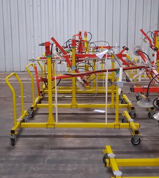 Hydraulische onderdelen verplaatser