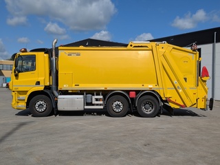 Vuilniswagen, DAF, CF 290 FAG, 2014, met Dennis Eagle Olympus 19 W vui