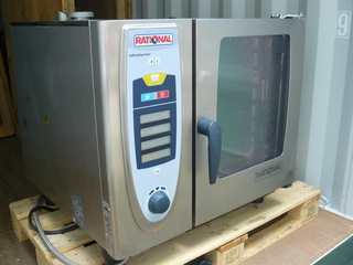 Combisteamer, Rational, SCC101, Grijs / Chroom, 2004