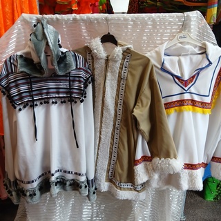 Ca. 29x Eskimo en indianen feestkleding