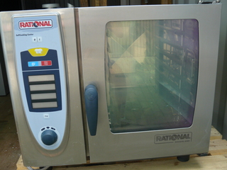 Combisteamer, Rational, SCC101, Grijs / Chroom, 2004