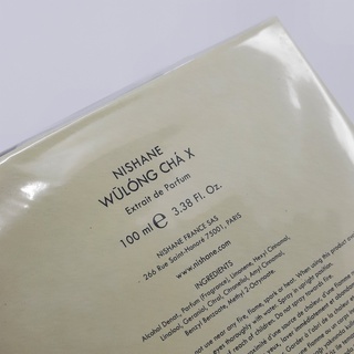 4x Extrait de Parfum, 100 ml, Wulong Cha, Nishane