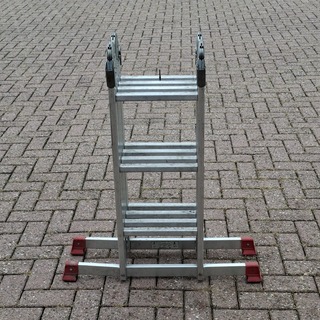 Multifunctionele ladder, Jumbo, Hobby | 4×3 treden