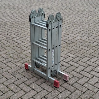 Multifunctionele ladder, Jumbo, Hobby | 4×3 treden