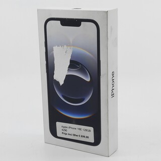 Telefoon, Apple, iPhone 16e A3409 128GB Black