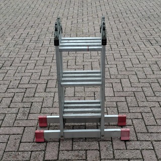 Multifunctionele ladder, Jumbo, Hobby | 4×3 treden