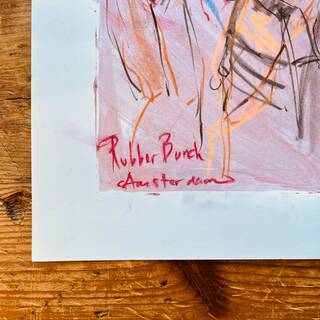 Kunstwerk van kunstenaar Koes Komo – Gesigneerd