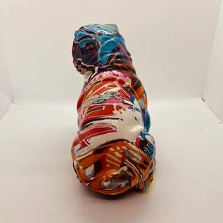 Bulldog sculptuur – Japanse tattoodog