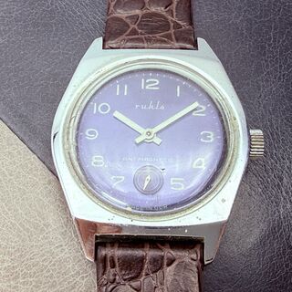 Vintage Ruhla Antimagnetic mechanisch horloge