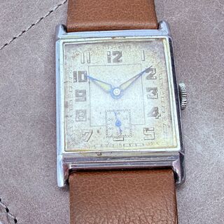 Vintage WW1 Art-Deco mechanisch militair horloge