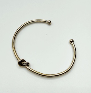 925 Zilveren ‘Knot’ bangle armband