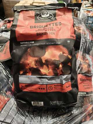 Ca. 35x Zakken van 3 kilo briketten Fancy Flames