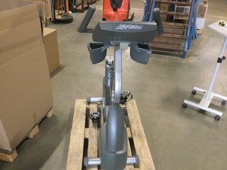 Hometrainer, zadel mist Life Fitness, 95 Ci, grijs