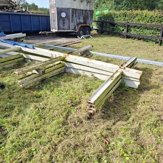 Dubbele draagarmstelling