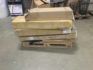 Pallet vol met kweekbakken