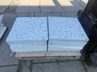 Natuursteen terrazzo tegels 60×60 cm -10,44m2