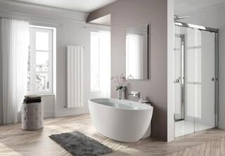 Vrijstaand ligbad, Agata/asara, 824134, wit