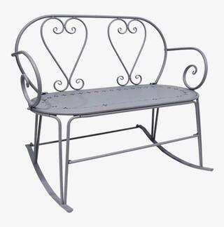 Schommel tuinbank Esschert Design, Belle Epoque MF075, grijs