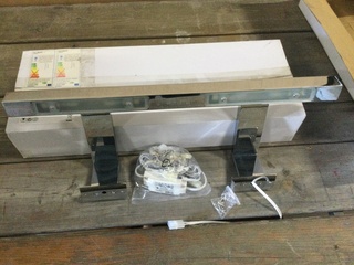 2x Verlichting voor badmeubel, 820354, chroom