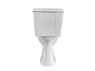Staand WC Wit toilet 4-in-1 set incl. S-trap, wit