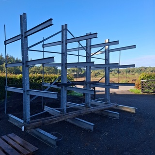 Dubbele draagarmstelling