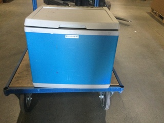 Koelbox, 40 liter Mobicool, C 40 23000, blauw/wit