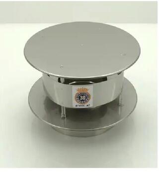 Rookgasafvoerkap, 200 mm Metaloterm, 159698