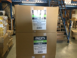 2x Dozen van 12 Toiletbrillen Aloni, Gala AL0336, wit