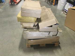 Pallet vol met kweekbakken