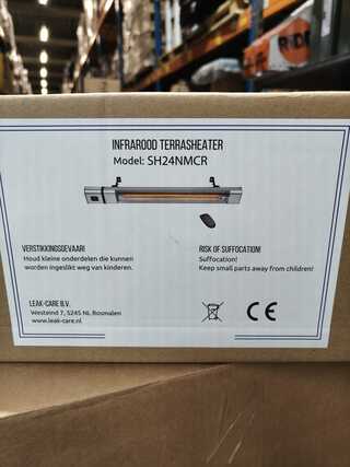 Grote infrarood terras heater